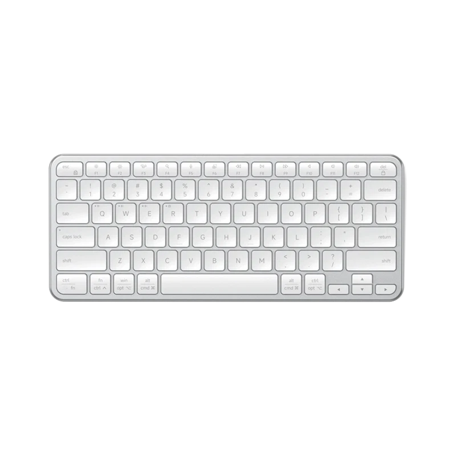 Slim Multi‑Device Wireless Keyboard Cross‑Platform Rechargeable Office Keypad